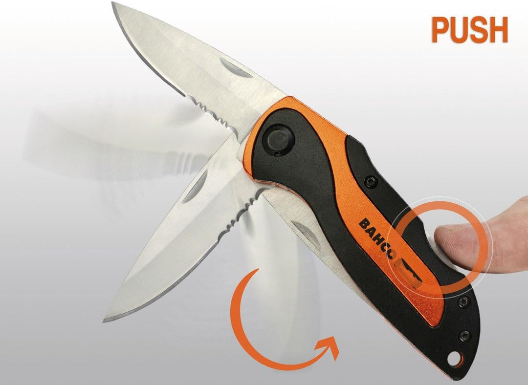 Bahco Taschenmesser Feste Klinge 3 Zoll kbsk-01 X5 Stück