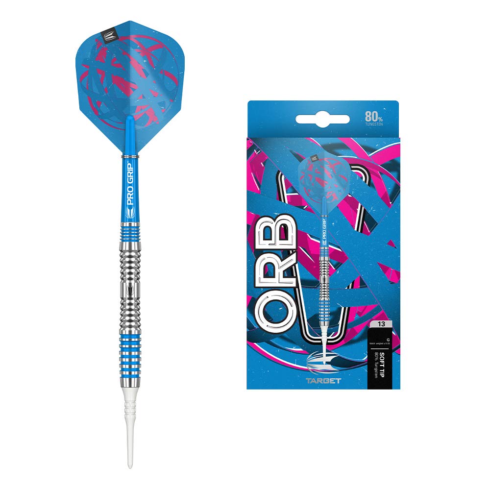 Target Darts Orb Dartpfeil-Set mit weicher Spitze, 80% Wolfram 20gr 13, 20gr 13