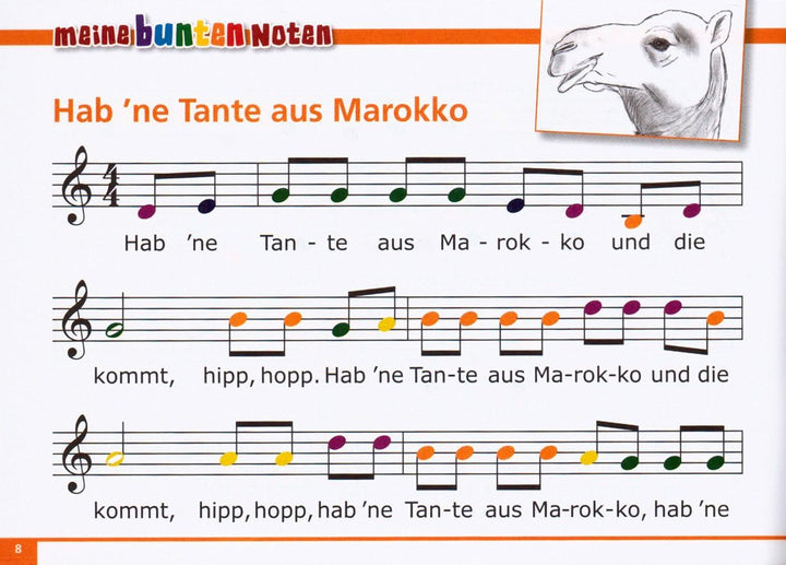 TRIOLA 12 Kompakt-Set. Die beliebte Blasharmonika mit farbigen Tasten für Kinder im Set mit dem Trio