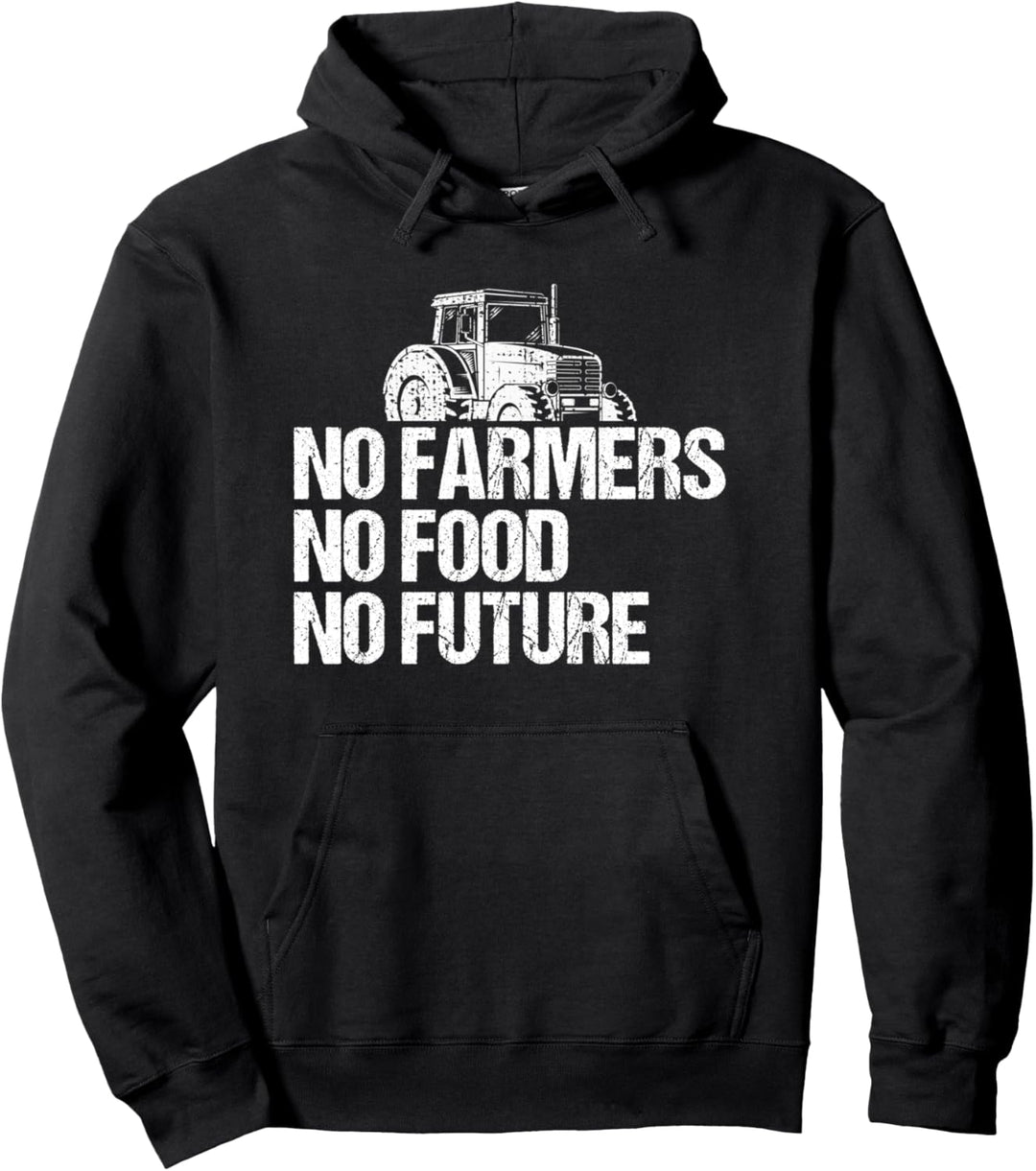 No Farmers No Food No Future Pullover Hoodie