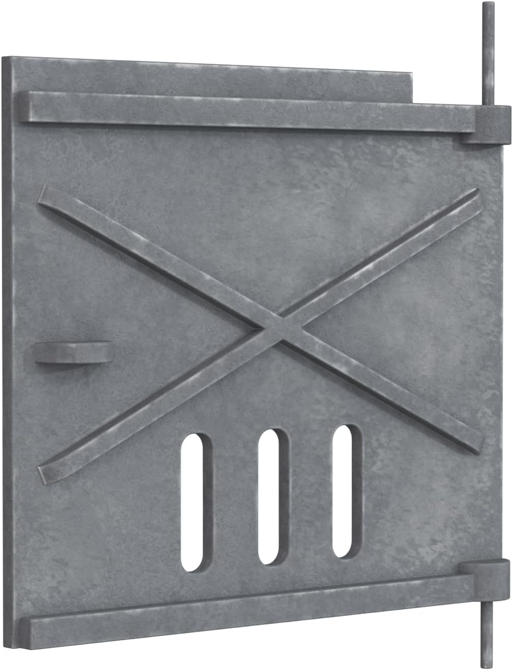 QLS Ofentür Backofentür Kachelofentür Gusseisen Schürtür Revisionstür 20 x 17 cm