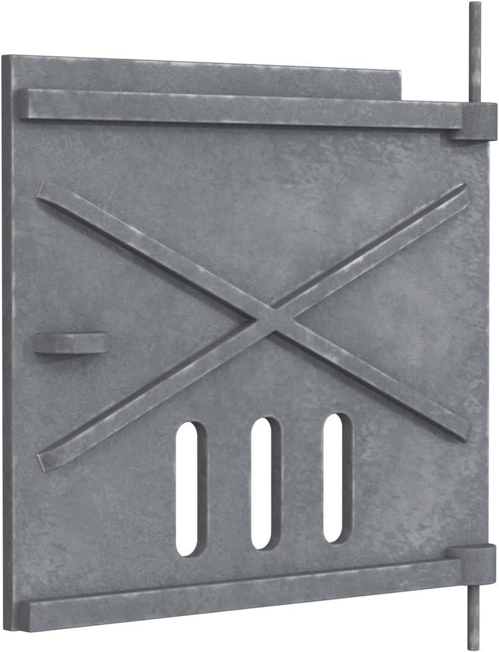 QLS Ofentür Backofentür Kachelofentür Gusseisen Schürtür Revisionstür 20 x 17 cm