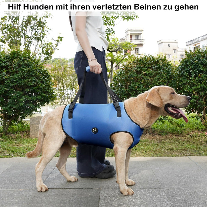 Coodeo Hundegeschirr, Hebegurt für Haustiere, Unterstützung und Rehabilitation, verstellbare, gepols