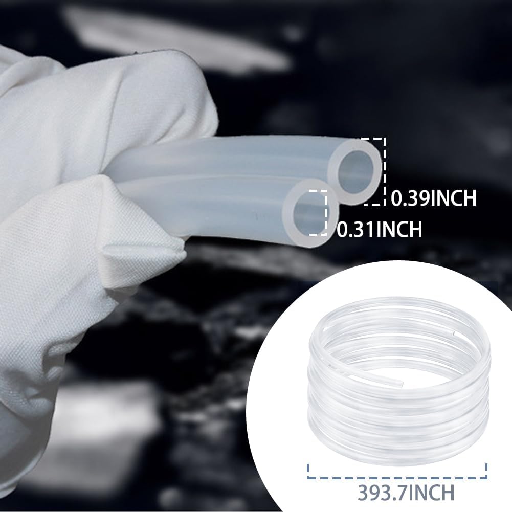 PVC Schlauch - 12 m Silikonschlauch 8mm innendurchmesser Wasserschlauch Wohnmobil PVC Hose Benzinsch