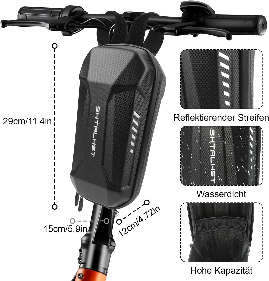 E Scooter Schloss, Handschellenschloss, Schloss für E Scooter mit Rollertasche, Fahrrad Zubehör, Sch