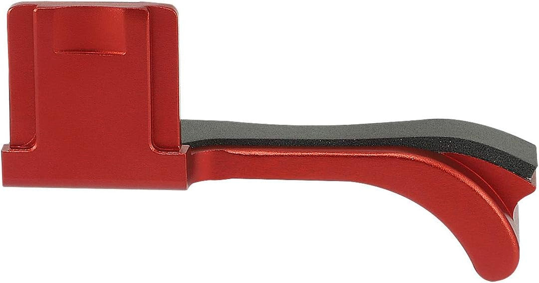 Haoge THB-M10R Metall-Blitzschuh-Daumen-Up-Handgriff für Leica M11 M10 M10-P M10P Kamera, Rot Rot/Au