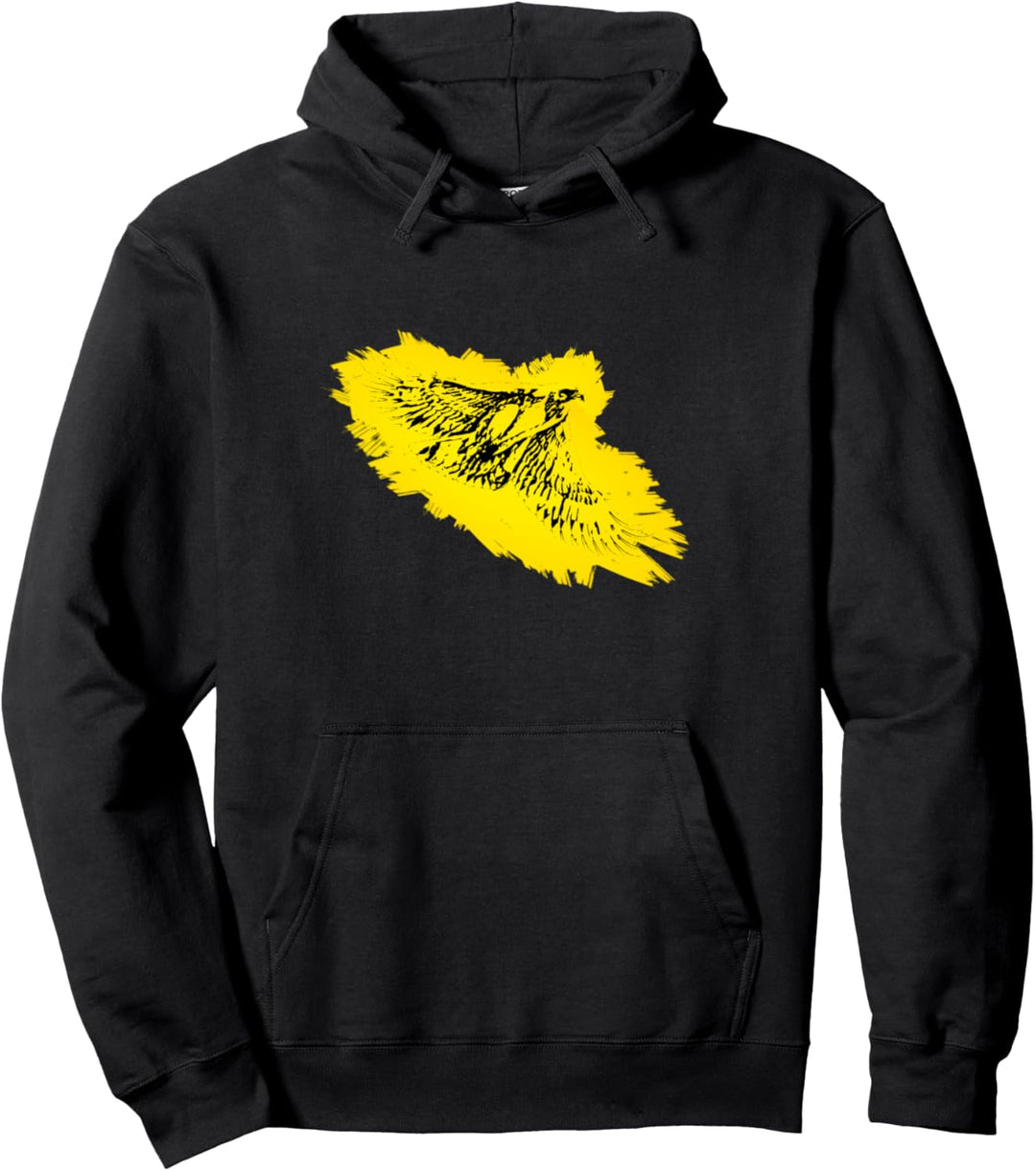Falke Motiv Raubvogel Vögel Tiere Krallen Schnabel Falken Pullover Hoodie