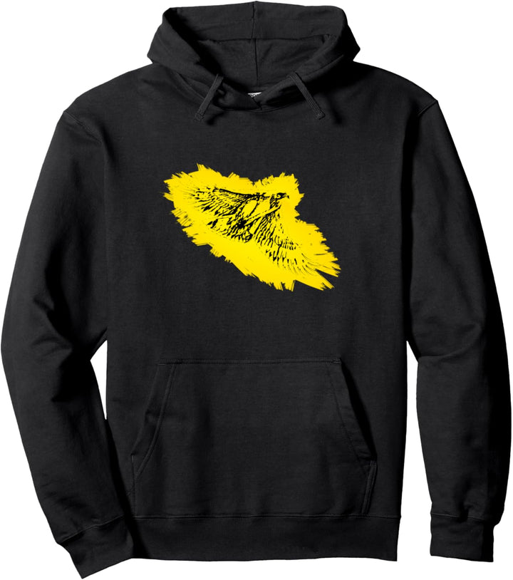 Falke Motiv Raubvogel Vögel Tiere Krallen Schnabel Falken Pullover Hoodie