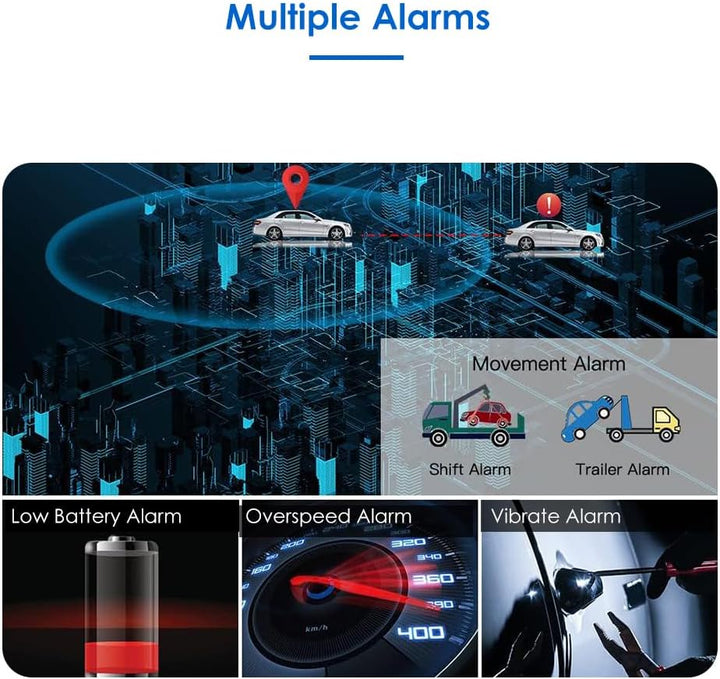 TKMARS 4G GPS Tracker Mini-GPS-Tracker 60 Tage Standby Bei Bis zu 30 Tagen Normaler Nutzung,Wasserdi