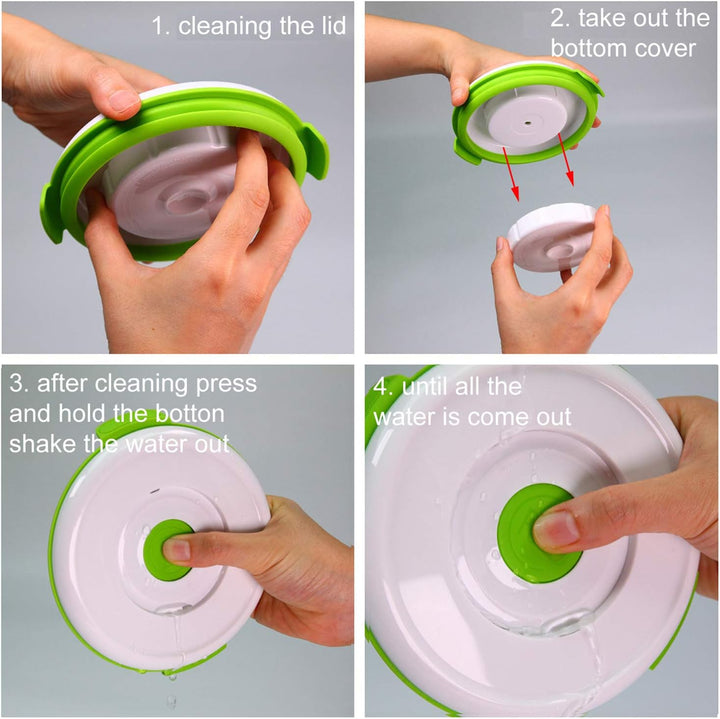 FOSA MADRID BEHÄLTER XL 2.850ML – MC12850 - Smarte Vakuum-Lebensmittelaufbewahrung – Runder Vakuum-A