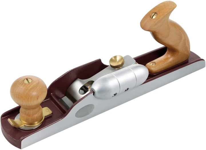 DICTUM® Langer Flachwinkel-Schlichthobel Nr. 62, Hot Dog links, jap. Hobeleisen