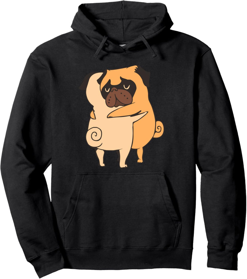 Pug Hugs Pullover Hoodie