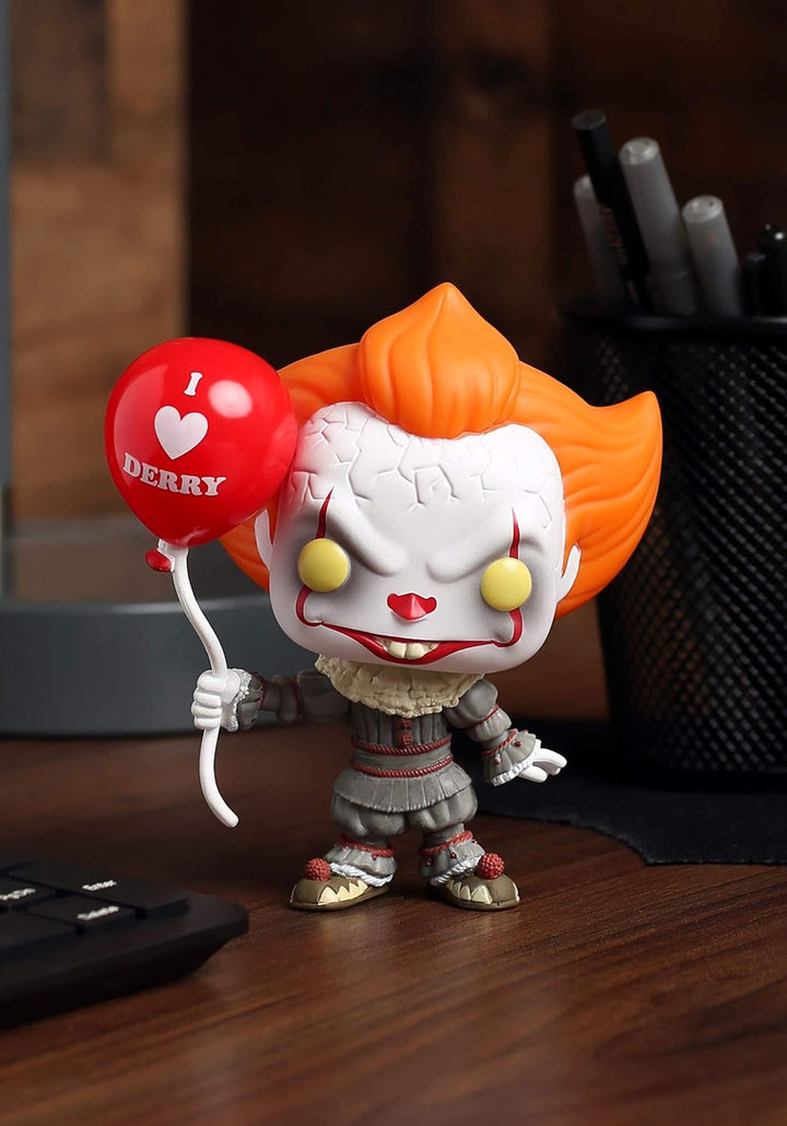 Funko Pop! Movies: IT: Chapter 2- Pennywise mit Balloon - IT Chapter Two - Vinyl-Sammelfigur - Gesch