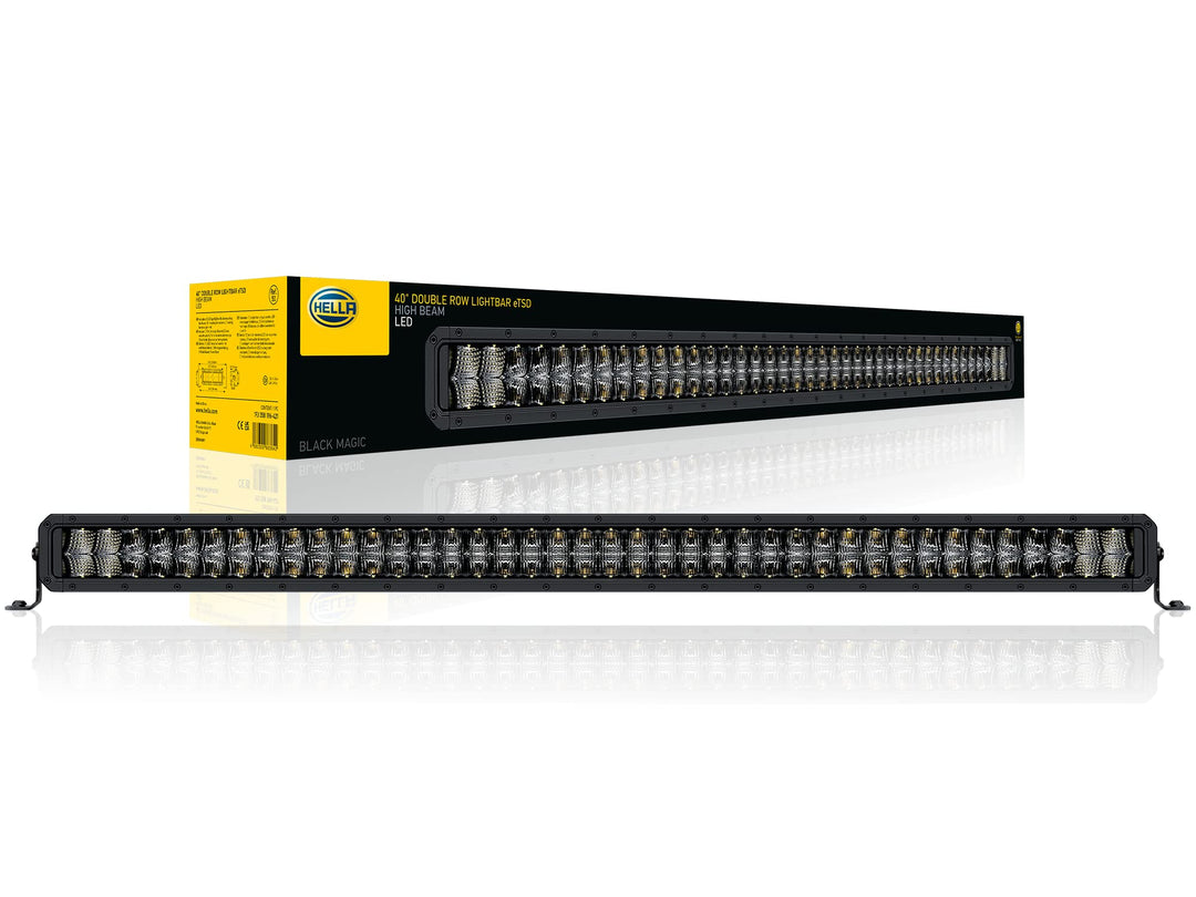HELLA LED Scheinwerfer Black Magic Double Row Lightbar 40"- ECE Zulassung - 12/24V - 9720lm doppelte