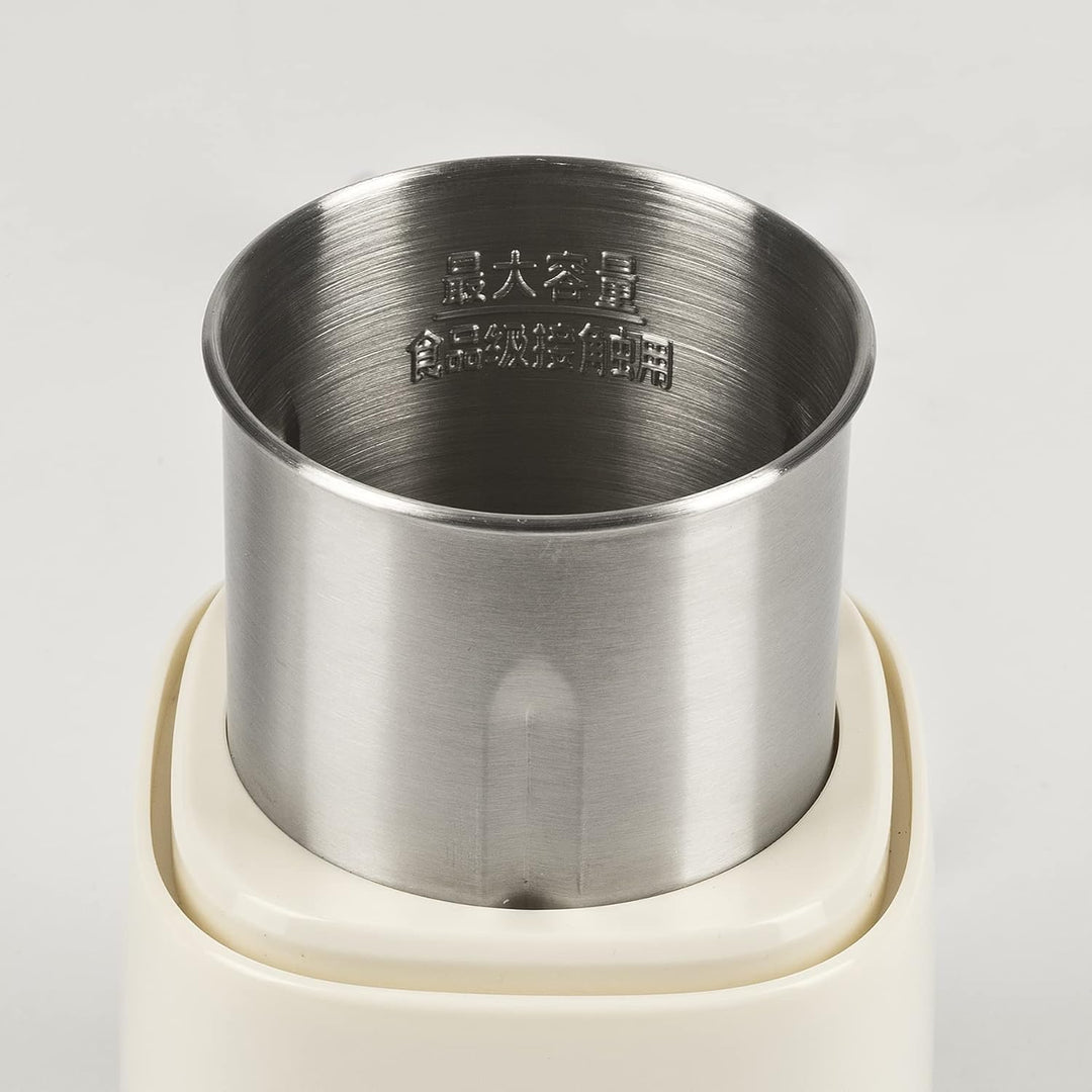 Girmi MC02 Kaffeemühle, 180 W, Doppelter Deckel, Behälter und Klingen aus Edelstahl, Grosse Kapazitä