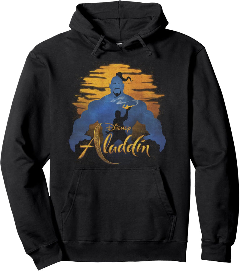 Disney Aladdin Live Action Genie And Aladdin Silhouette Pullover Hoodie