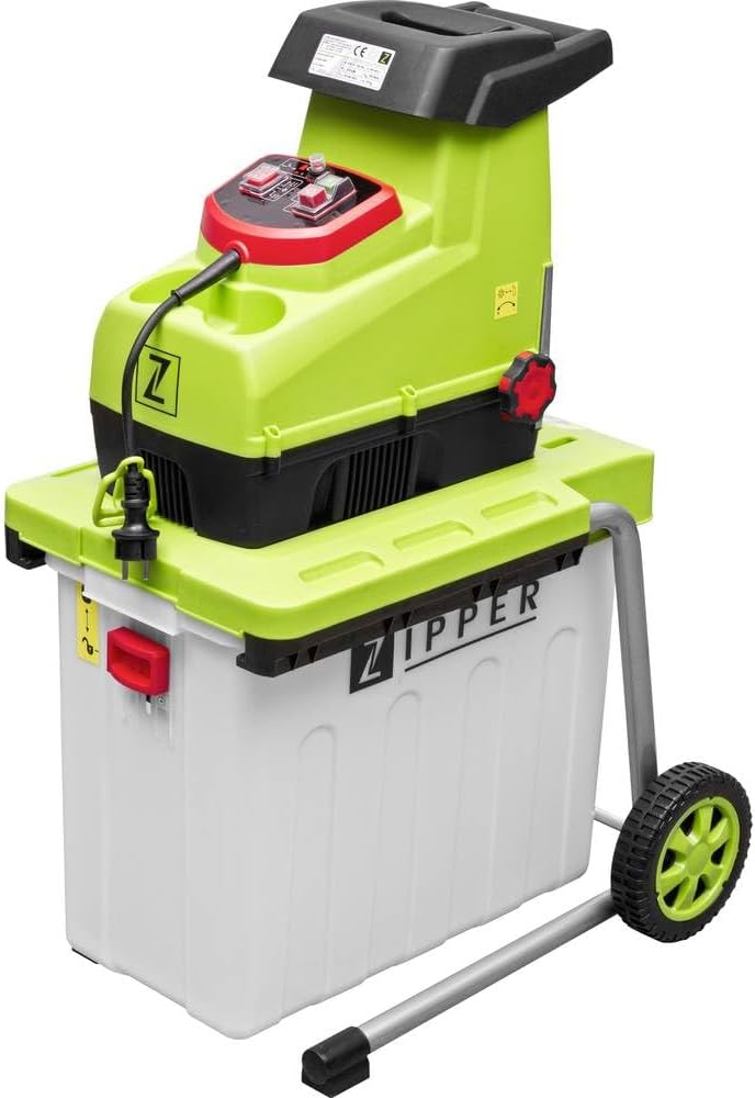 Zipper ZI-GHAS2800 Elektro Walzen-Haecksler