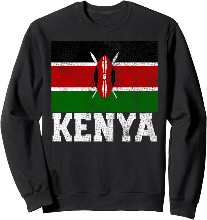 Kenianische Kenia-Flagge, Familie, Stolz, Länder, Nation, Geschenk für Männer und Frauen Sweatshirt