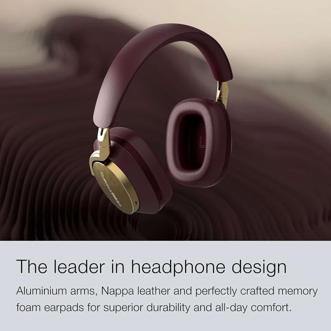 Bowers & Wilkins Px8 Over-Ear-Kopfhörer mit Geräuschunterdrückung, kabellos, Bluetooth 5.0, Schnelll