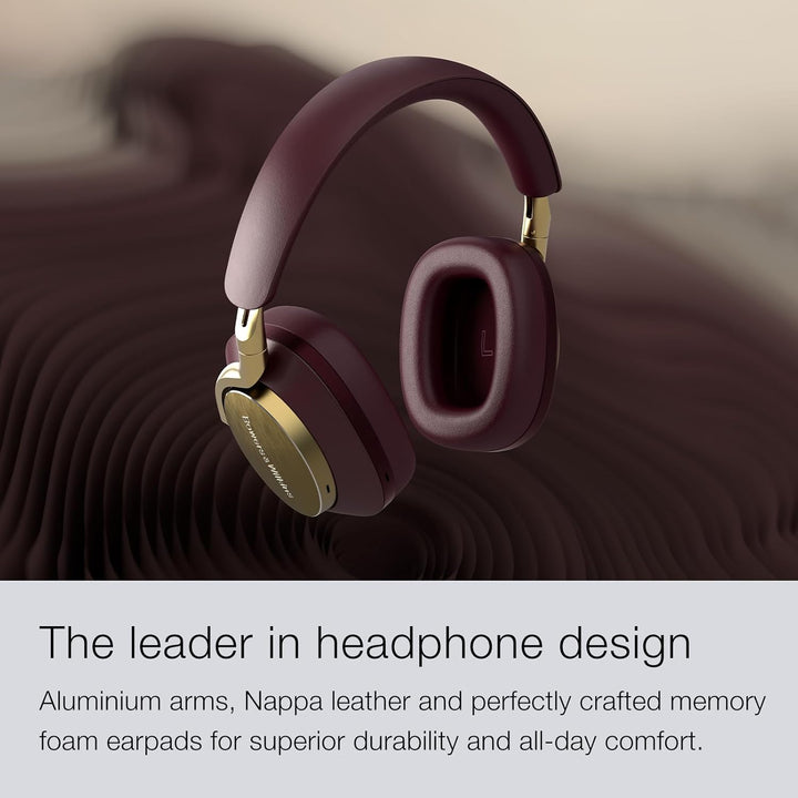 Bowers & Wilkins Px8 Over-Ear-Kopfhörer mit Geräuschunterdrückung, kabellos, Bluetooth 5.0, Schnelll