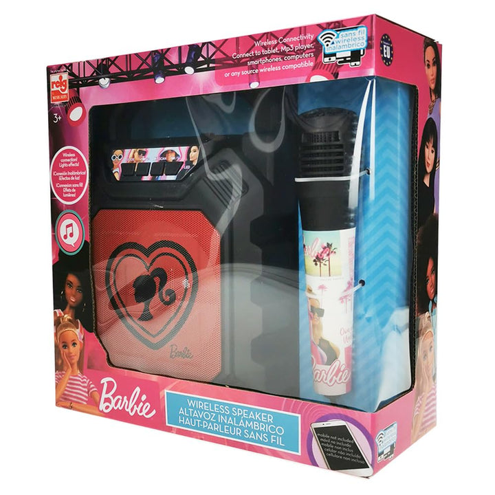 REIG 4420 Bafle mit Mikrofon Barbie