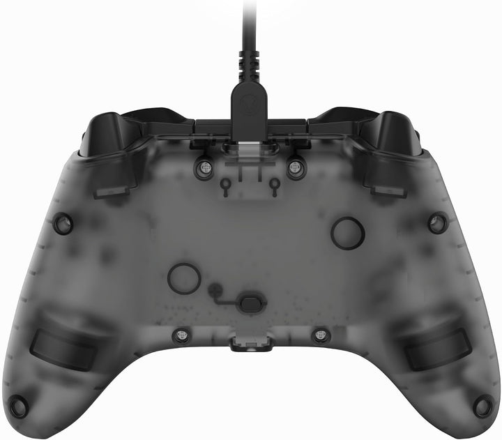 Snakebyte GAMEPAD RGB X - transparent grau - Offiziell lizenzierter, kabelgebundener Xbox &amp; PC Contr