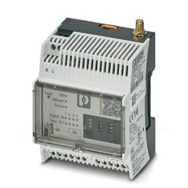 PHOENIX CONTACT TC MOBILE I/O X200-4G AC SMS-Relais und Meldemodul, Europa-Version, Relaisausgänge a