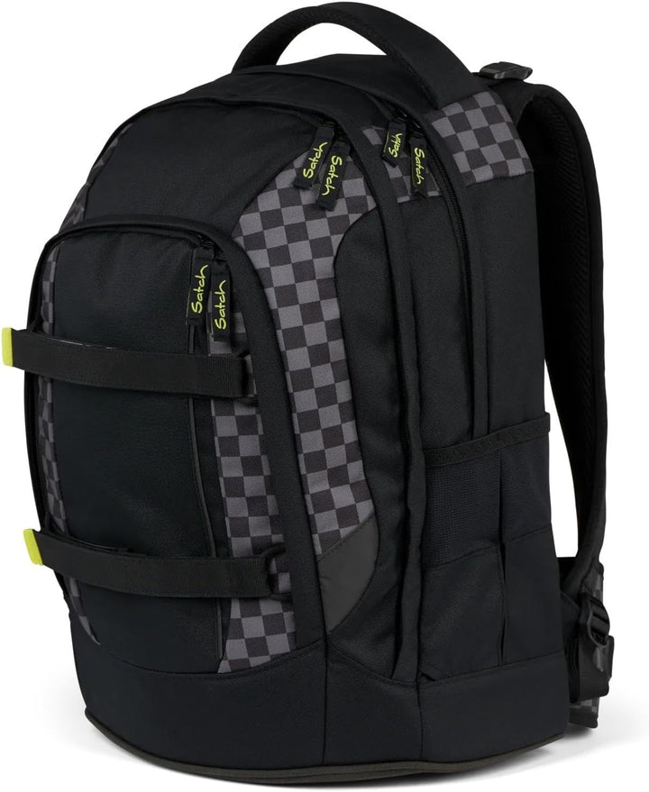 Satch Pack Bundle ab 5. Klasse ergonomisch 4-teilig 30L Stauraum standfest Organisationstalent Dark
