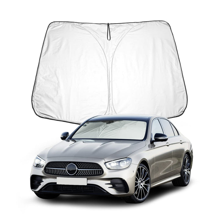 BIXUAN Sonnenschutz kompatibel mit Mercedes Mercedes Benz E-Klasse W213 CLS C257 2016-2023 Windschut