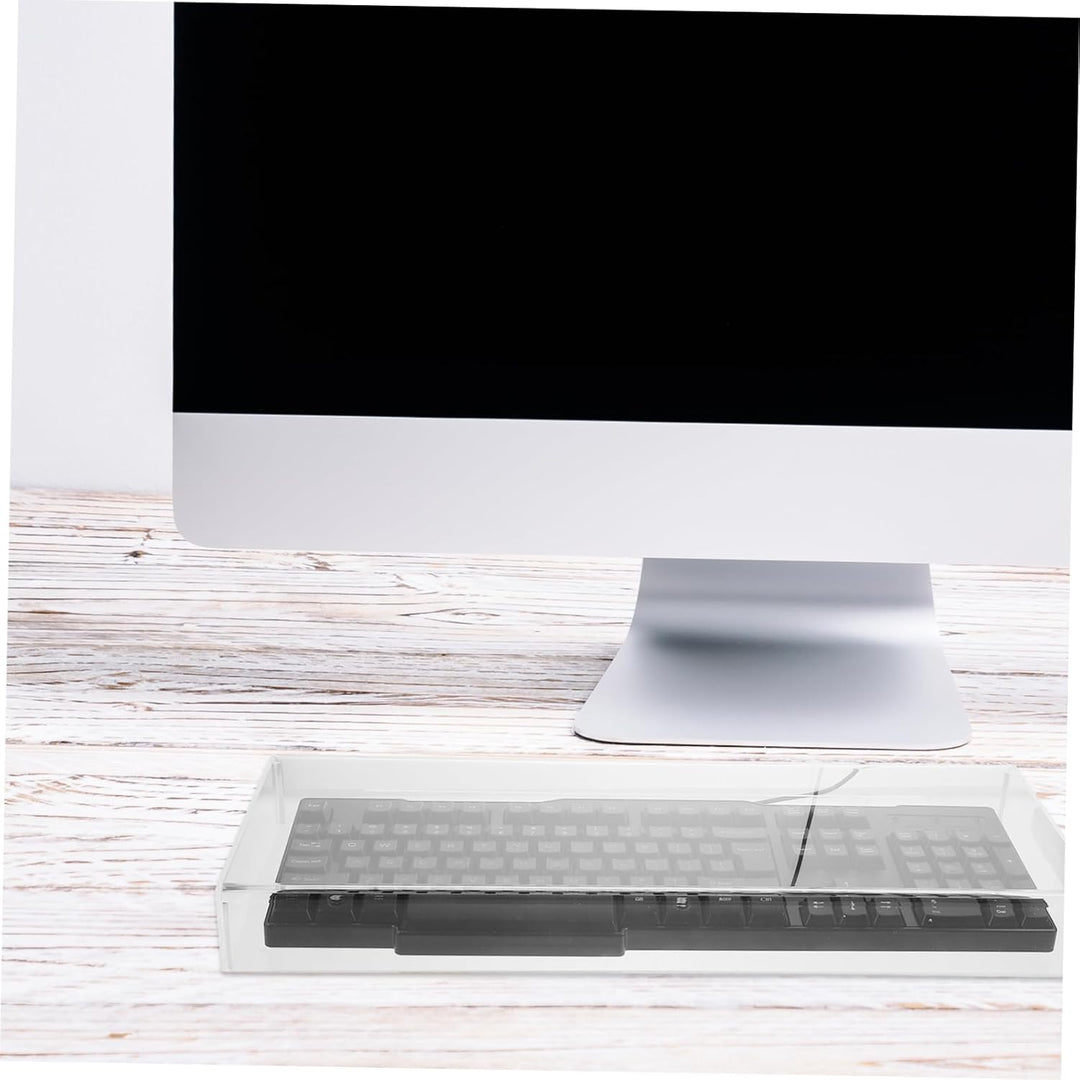 Cabilock Durchsichtige Tastaturabdeckung Tastaturschutzständer Tastaturabdeckung Acryl Transparent T