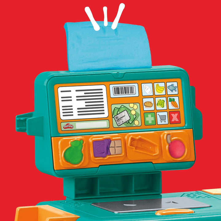 Play-Doh Supermarkt-Kasse, 23 Accessoires, für Kinder zum Kneten &amp; Spielen, ab 3 Jahren Caisse enreg