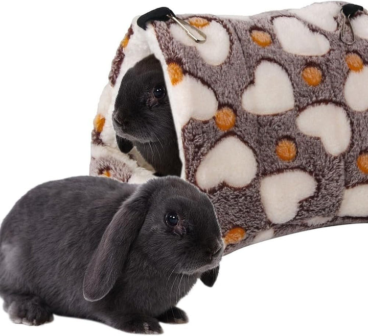 MiOYOOW Meerschweinchen Bett, Hamsterhaus Haustier Schlafsack Höhle Nest Kissen Weiche Warme Haustie