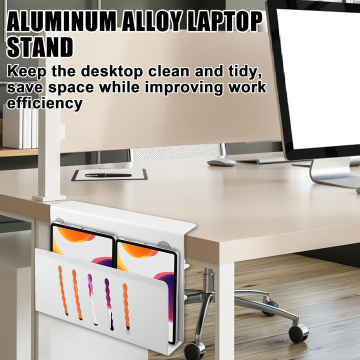 Schreibtisch Seitenaufbewahrung, Laptop Wandhalterung Schubladen Organizer Seitenständer Desk Side S