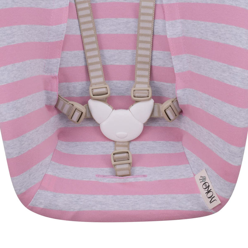 JYOKO KIDS Bezug kompatibel mit Stokke Newborn (Pink Island), Pink Island