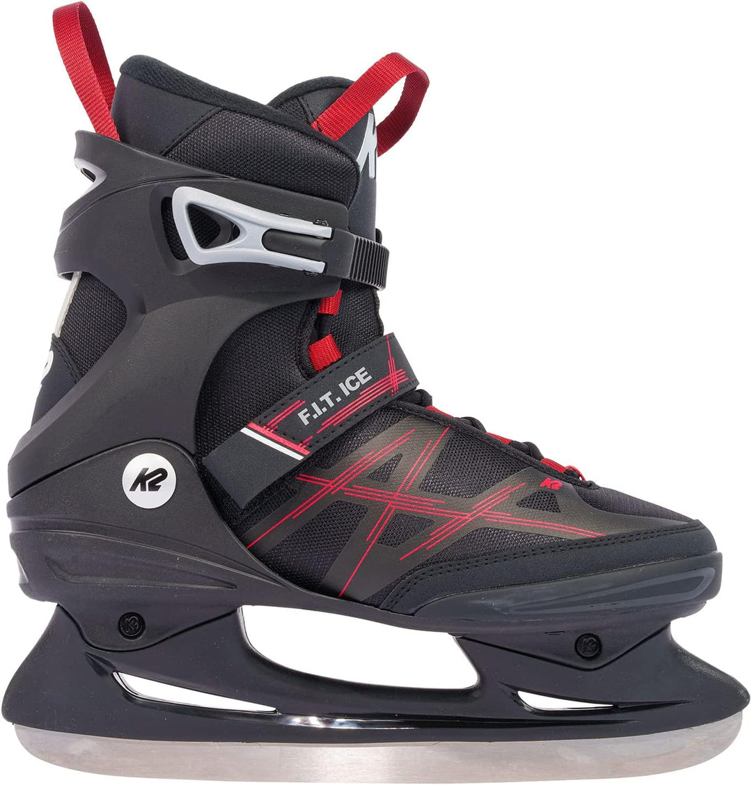 K2 Herren F.i.t. Ice Schlittschuhe EU: 40.5 (UK: 7 / US: 8) black - red, EU: 40.5 (UK: 7 / US: 8) bl