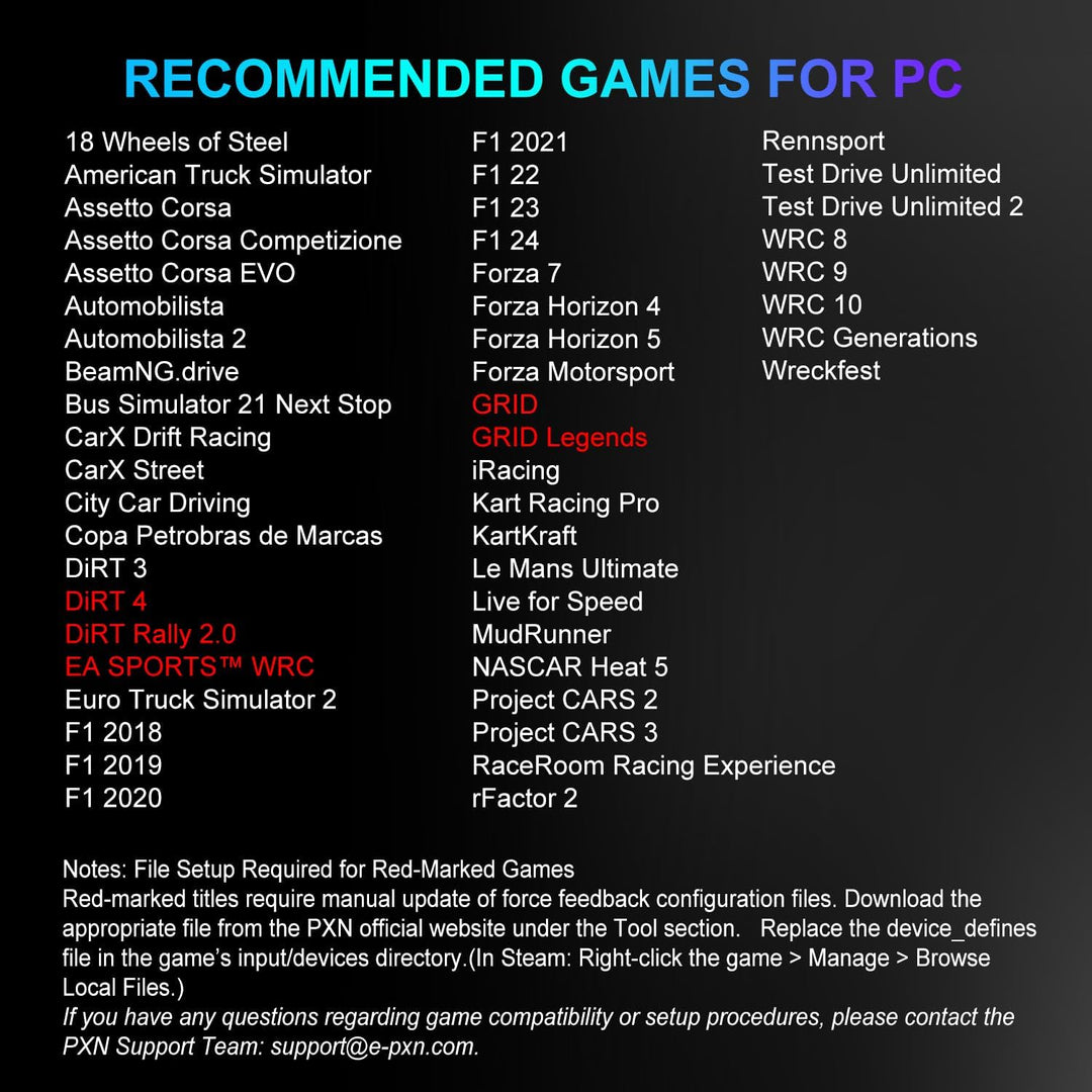 PXN W DS R2 Gaming Lenkrad – Kompatibel mit VD6/VD10 Direct-Drive-Basen – Schnellverschluss, Alumini