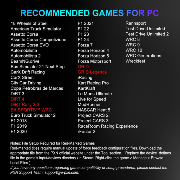 PXN W DS R2 Gaming Lenkrad – Kompatibel mit VD6/VD10 Direct-Drive-Basen – Schnellverschluss, Alumini