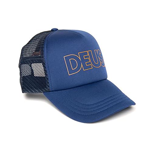 Deus Capper Trucker Cap - Navy