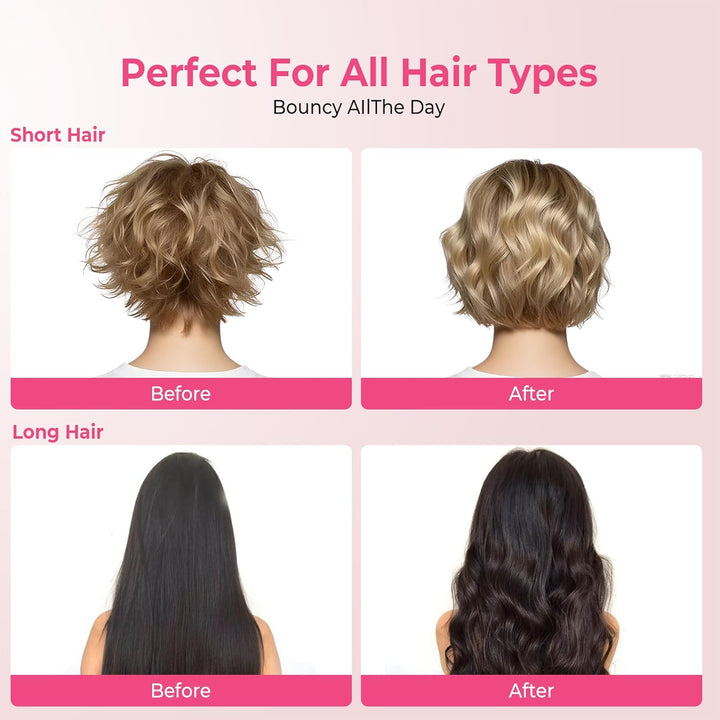 OKWRAP Beach Waves Lockenstab Grosse Locken, Welleneisen Für Haare, 32MM Deep Beachwaves Lockengerät
