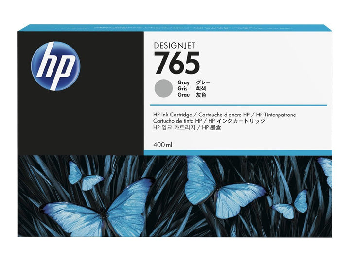 HP 765 400 ml Gray Ink Cartridge DesignJet T7200