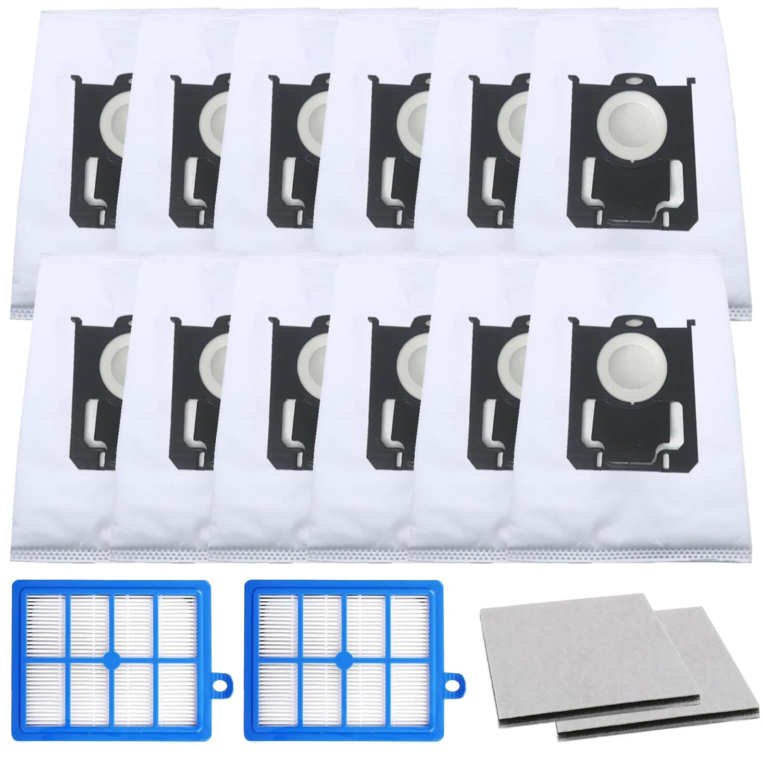 Staubbeutel Filter Zubehör Set für AEG VX6 VX7 VX8 VX9 Bodenstaubsauger VX6-2 VX6-1-ÖKO VX6-2-ÖKO VX