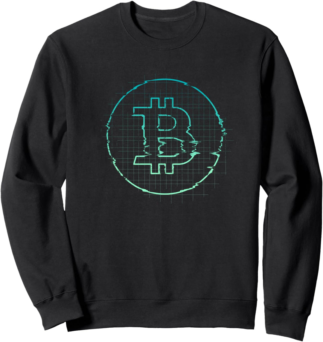 Bitcoin & Crypto - The Bitcoin Glitch Sweatshirt