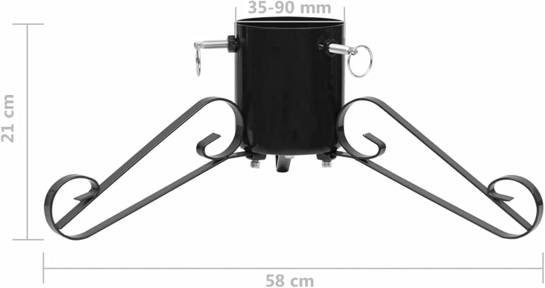 Homgoday Christbaumständer Christbaumständer Weihnachtsbaumständer Tannenbaumständer Baumständer Wei