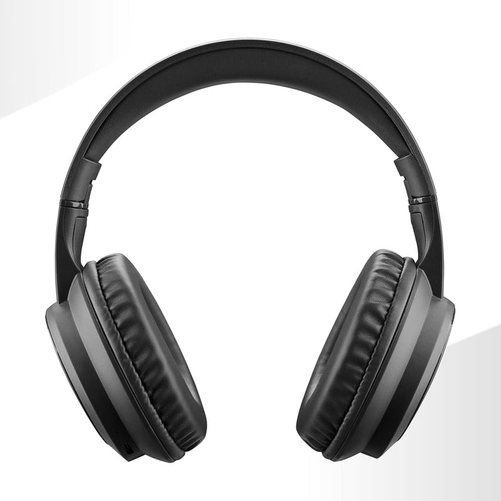 Music Sound Boost, Kabellose Around-Ear-Kopfhörer mit integriertem Mikrofon, 3 EQ-Modi, bis zu 8 Stu