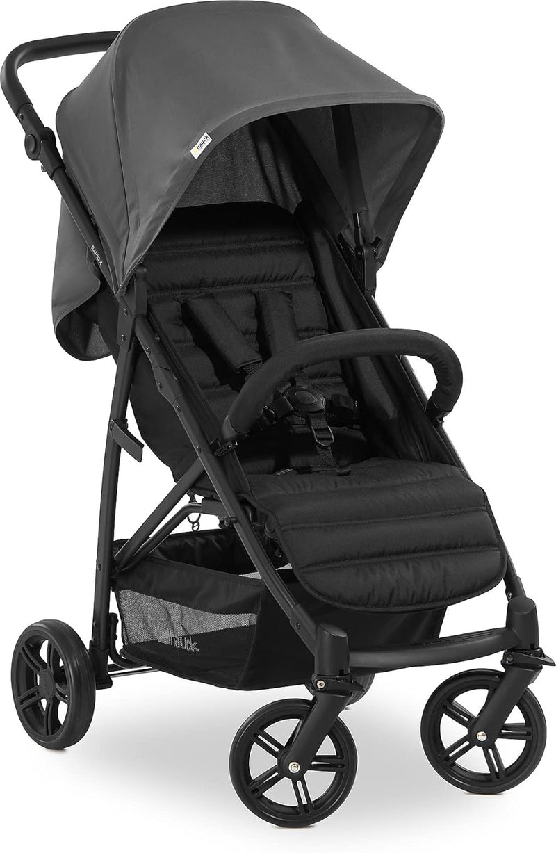 Hauck Buggy Rapid 4 bis 25 kg, Kinderbuggy Klein Zusammenklappbar, mit Liegefunktion, Höhenverstellb