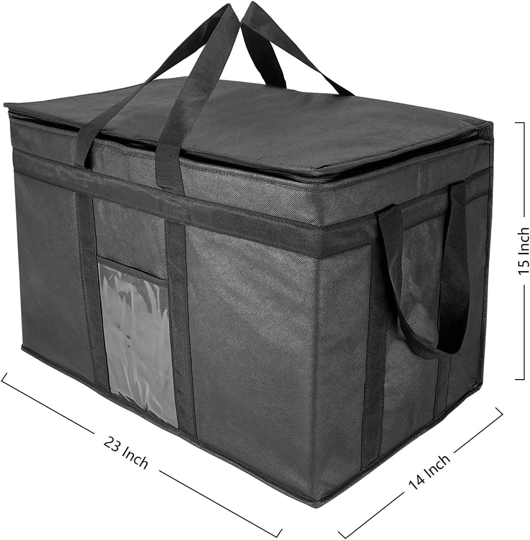 XXXL-Larger isolierte Kühltaschen mit Reissverschluss, Wiederverwendbare Einkaufstaschen halten Lebe