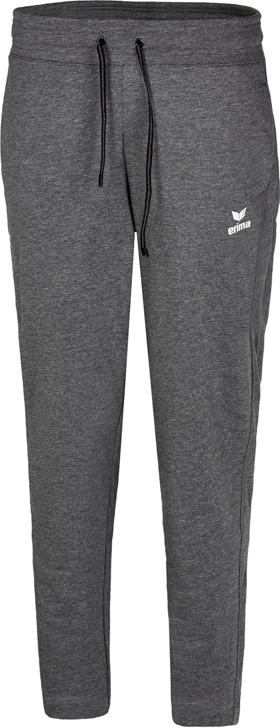 Erima Damen Basic Sweatpant 34 Grau Melange, 34 Grau Melange