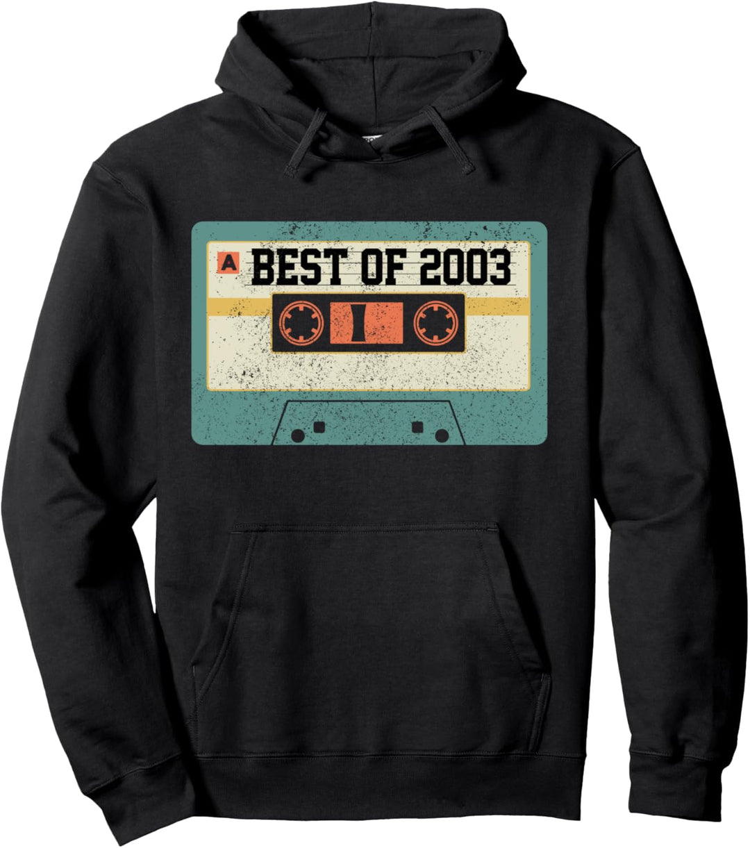 16. Geburtstag Geschenk Lustig Vintage Kassette Best Of 2003 Pullover Hoodie
