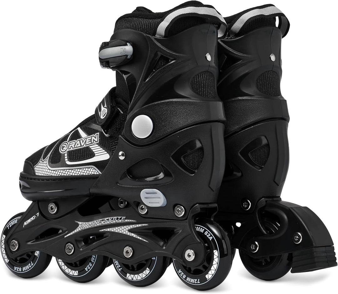 Raven Verstellbare Inlineskates optional als 2in1 Inlineskates-Schlittschuhe Spirit - Kugellager Abe