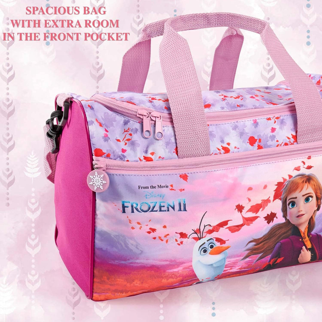 Eiskönigin Sporttasche für Kleine Mädchen - Frozen 2 Kinder Schwimmtasche Wasserdicht mit Anna ELSA